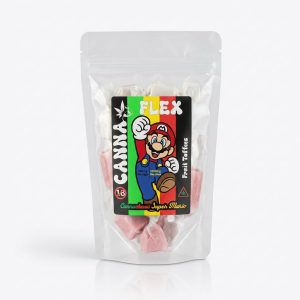 Cannachews Super Mario – 100mg Fruity Toffee Edibles | 1000mg Cannachews Power Pack